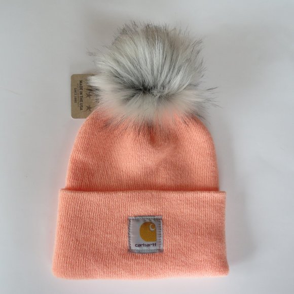 Carhartt Accessories - Carhartt Beanie Handmade in USA Pom